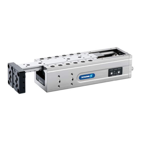 SCHUNK ELP series Montage- Und Betriebsanleitung