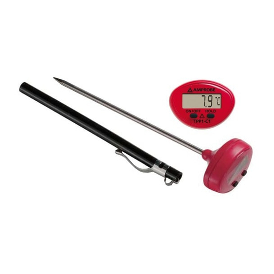 Amprobe TPP1-F1 Bedienungshandbuch