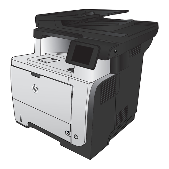 HP LASERJET PRO Serie Installationshandbuch