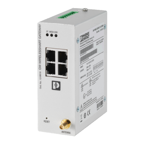 Endress+Hauser FieldGate SWG50 Technische Information