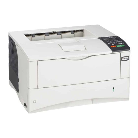 Kyocera FS-2000D Installationsanleitung