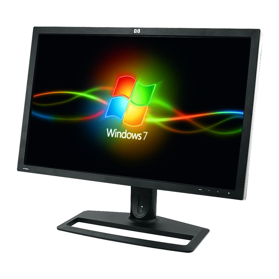 HP ZR30w Benutzerhandbuch