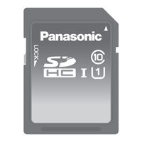 Panasonic RP-SDB08GB1K Bedienungsanleitung