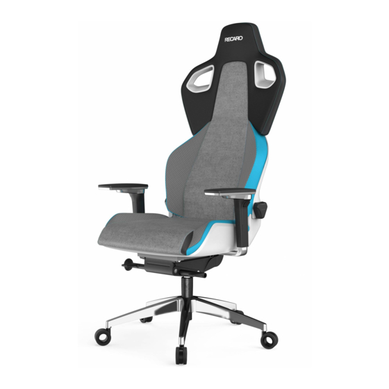 RECARO EXO Betriebsanleitung