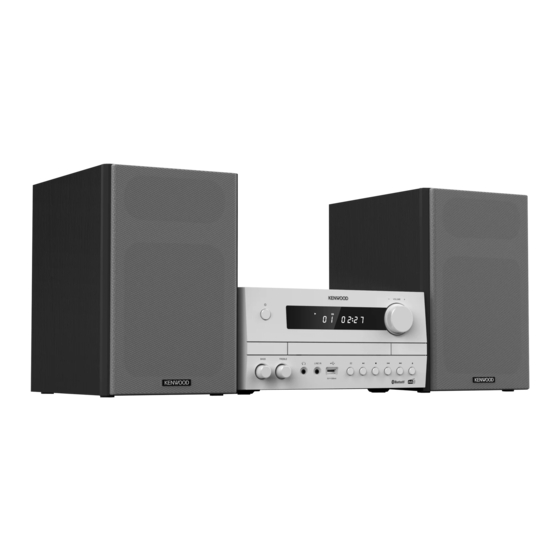 Kenwood M-822DAB Bedienungsanleitung