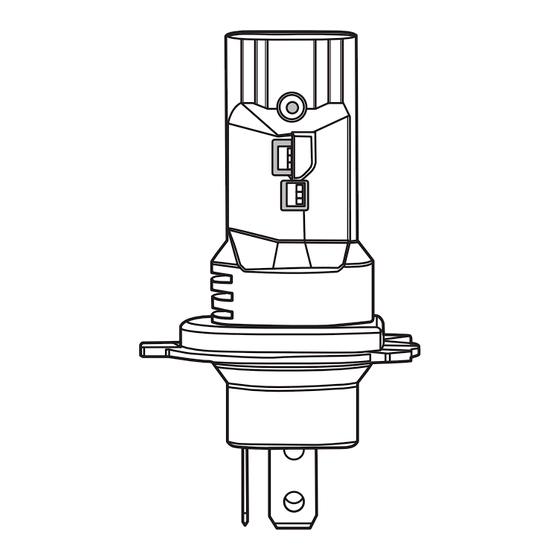 Philips Ultinon H4-LED Bedienungsanleitung