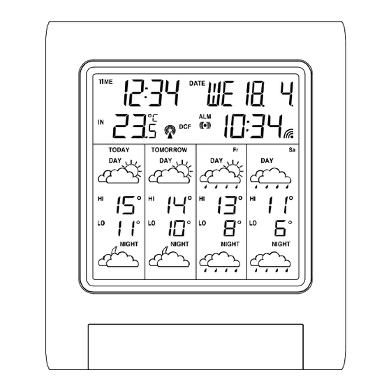 TFA Dostmann MeteoTronic START Bedienungsanleitung