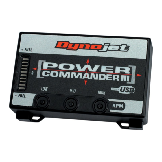 Dynojet Power Commander III USB Installationsanleitung