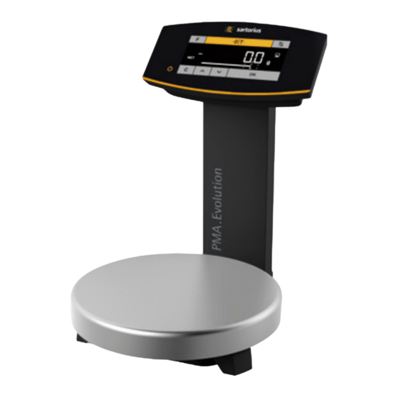 Sartorius PMA.Evolution EVO1S1 Installationsanleitung