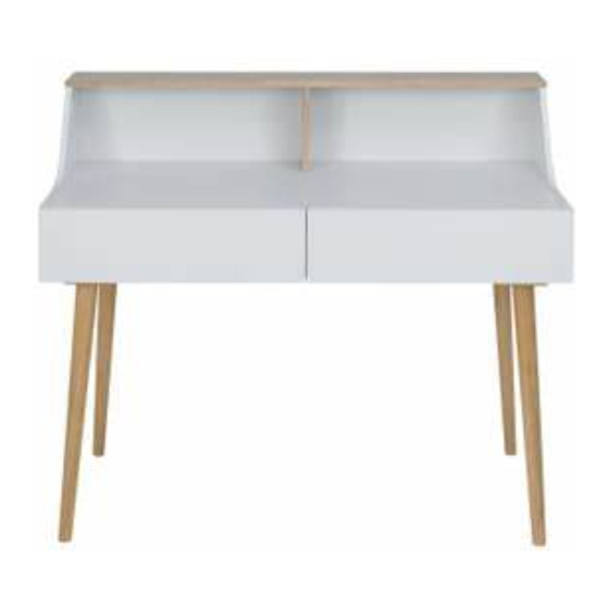 CONFORAMA SCANDY DESK Montageanleitung