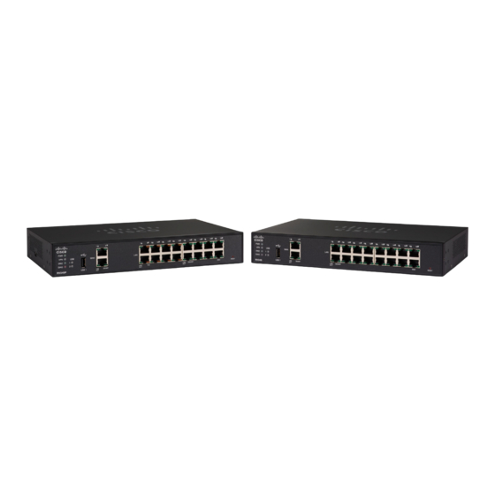 Cisco RV345 Handbücher