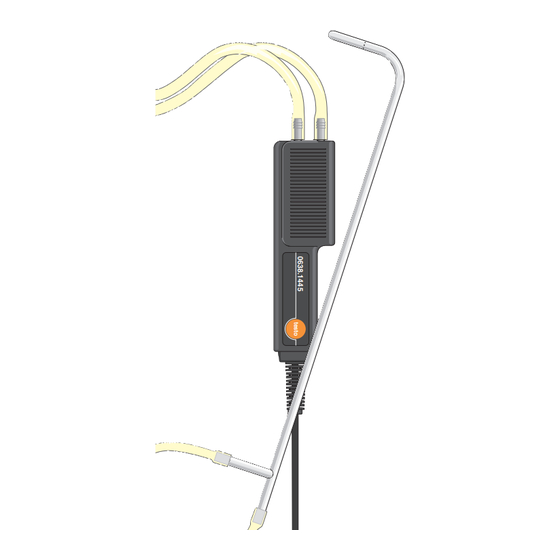testo 0638.1445 Kurzanleitung