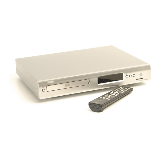Denon DVD-1800BD Handbücher