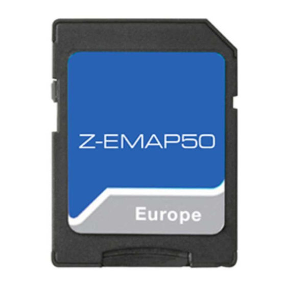 ZENEC Z-EMAP50 Bedienungsanleitung