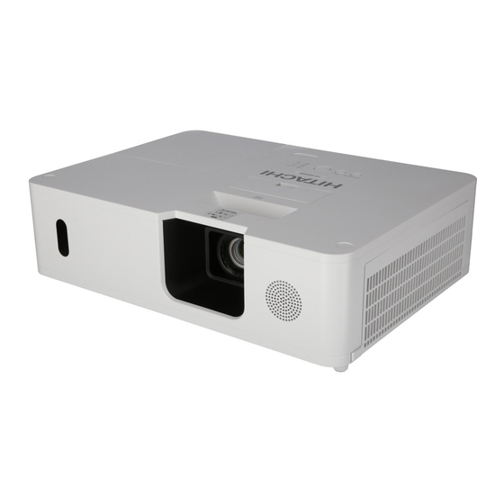 Hitachi CP-WU5505 Bedienungsanleitung