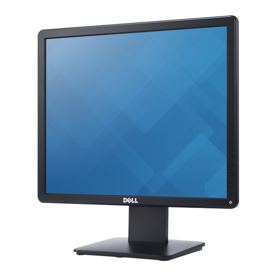 Dell E1715S Bedienungsanleitung
