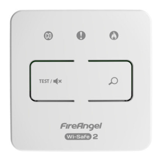 FireAngel Wi-Safe 2 Installationsanleitung & Benutzerhandbuch