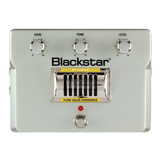 Blackstar HT-DRIVE Bedienungsanleitung