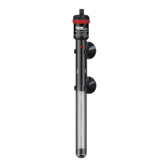 EHEIM thermocontrol e 25 Bedienungsanleitung