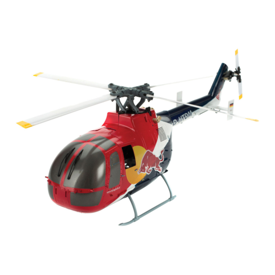 Blade Red Bull BO-105 CB 130 X Bedienungsanleitung