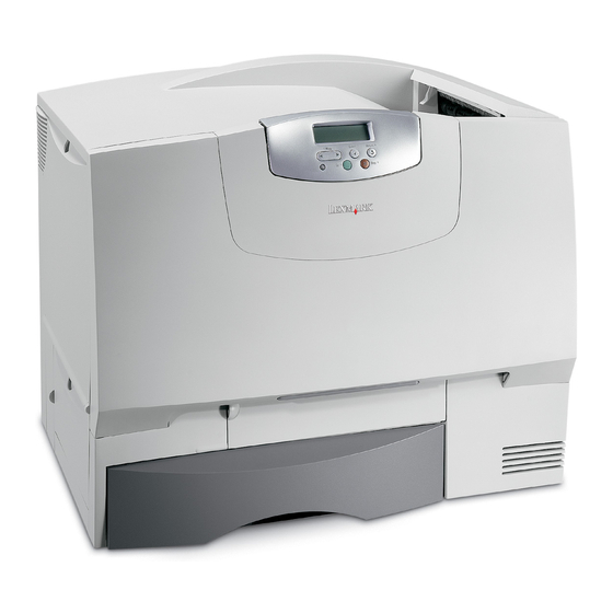 Lexmark C762 Installationshandbuch