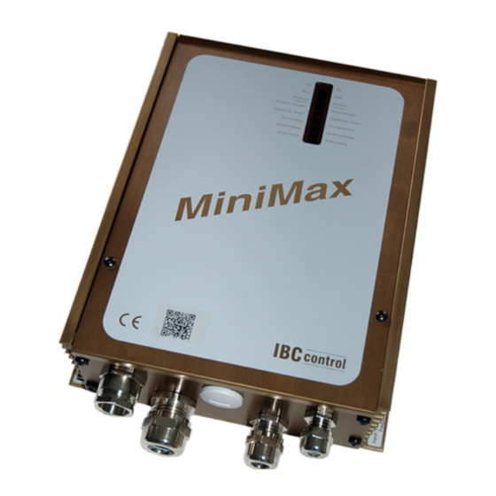 IBC control MiniMax Handbuch