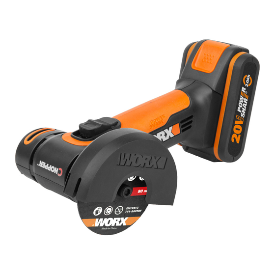 Worx Chopper WX801 Originalbetriebsanleitung