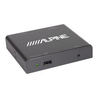 Alpine TUE-DAB1U Bedienungsanleitung