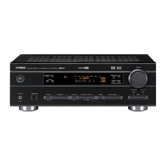 Yamaha RX-V340RDS Bedienungsanleitung