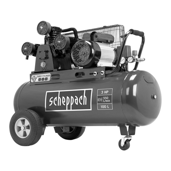 Scheppach HM100TC Original Bedienungsanleitung