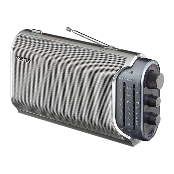 Sony ICF-704 Bedienungsanleitung