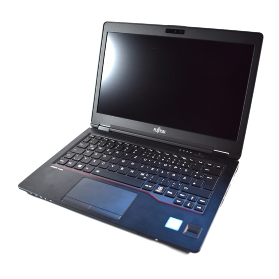 Fujitsu LIFEBOOK U728 Schnellstartanleitung