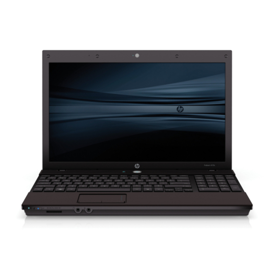 HP ProBook 4410s Benutzerhandbuch