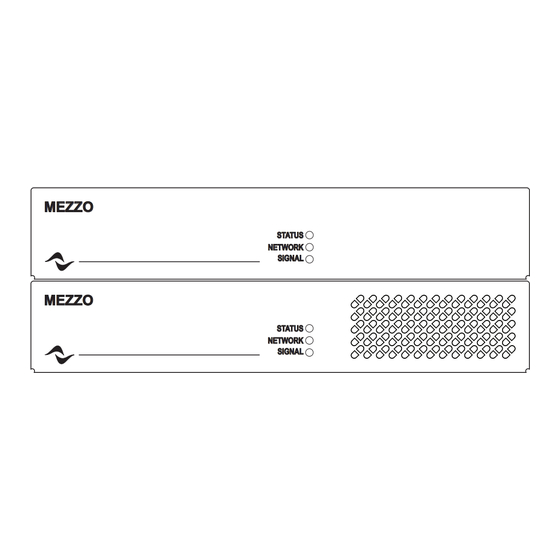 powersoft Mezzo Serie Benutzerhandbuch