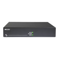 powersoft Mezzo 322 Benutzerhandbuch