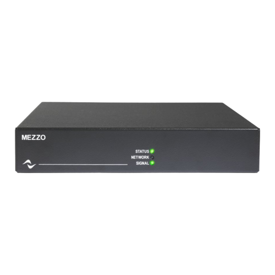 powersoft Mezzo-Serie Benutzerhandbuch