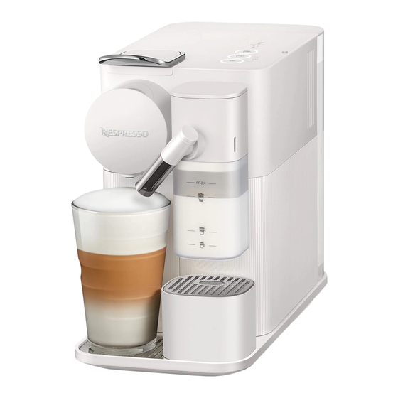 DeLonghi NESPRESSO MY MACHINE LATTISSIMA ONE Bedienungsanleitung