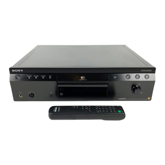 Sony STR-DA6400ES Bedienungsanleitung