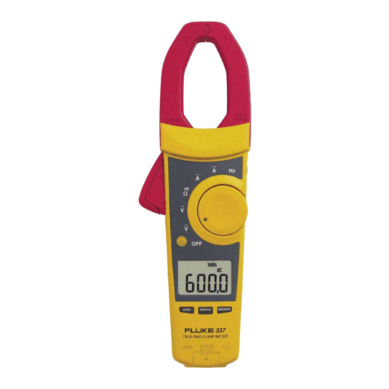 Fluke 337 Anleitung