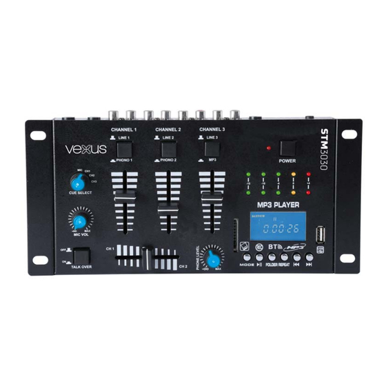 Vexus Audio STM3030 Gebrauchsanleitung