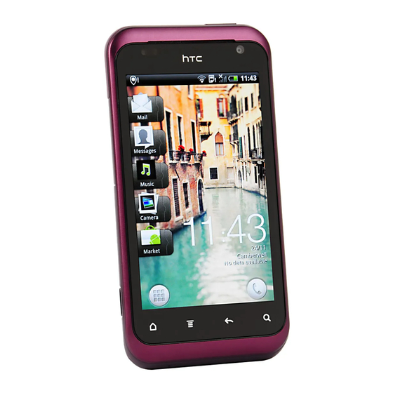 HTC Rhyme Kurzanleitung
