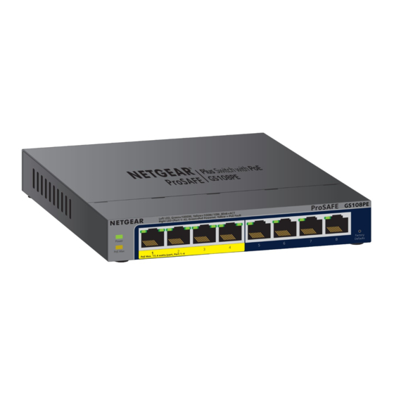 NETGEAR ProSAFE Plus GS108PEv3 Installation
