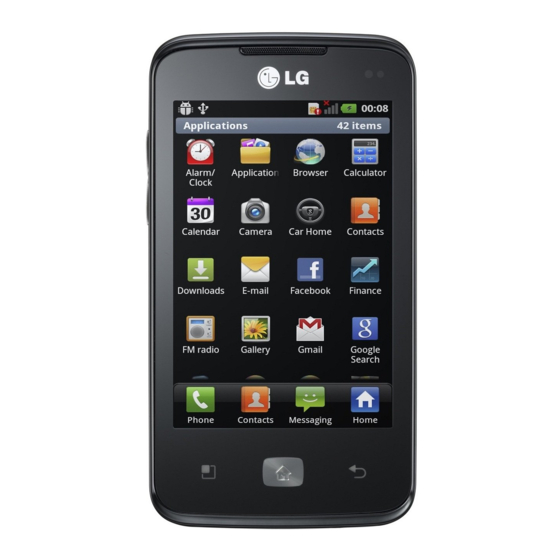 LG E510 Benutzerhandbuch
