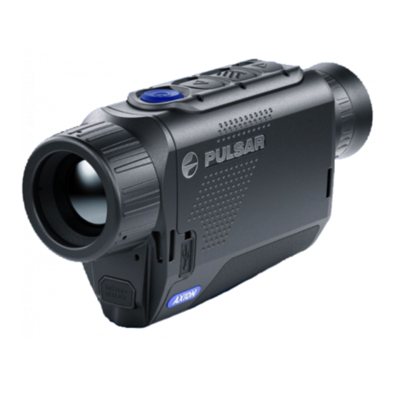 Pulsar AXION XM30 Bedienungsanleitung