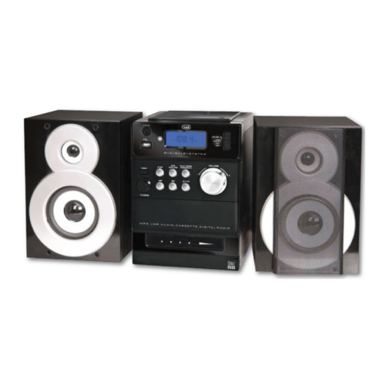 Trevi HFX 1058 USB Betriebs- Und Anschlußanleitung