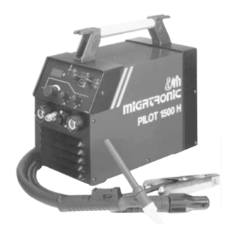 Migatronic PILOT 1500 HP Handbücher