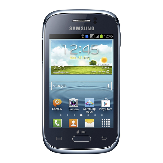 Samsung GT-S6310N Benutzerhandbuch