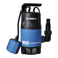 Gude GS 4002 P Originalbetriebsanleitung