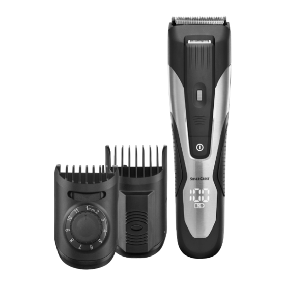 Silvercrest SHBS 800 A1 Bedienungs- Und Sicherheitshinweise