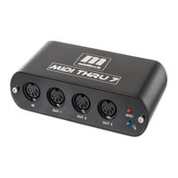 Miditech MIDI THRU 7 Bedienungsanleitung